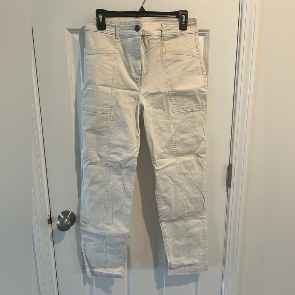 Boden Cream Cargo Pants